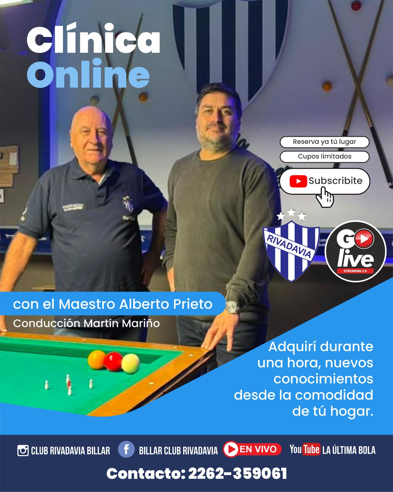 Clínica de Billar - Parte 3